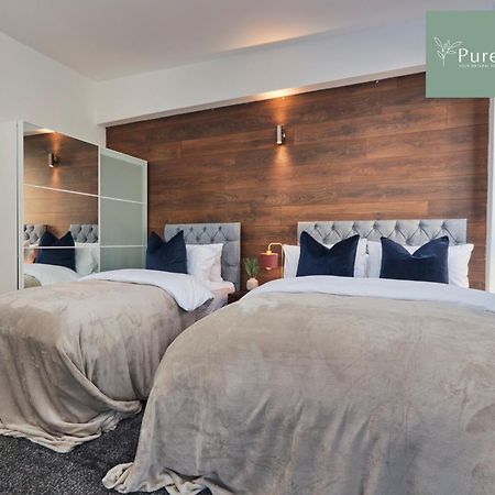 Superb House Manchester Near Etihad With Free Parking Sleeps 8 Luaran gambar