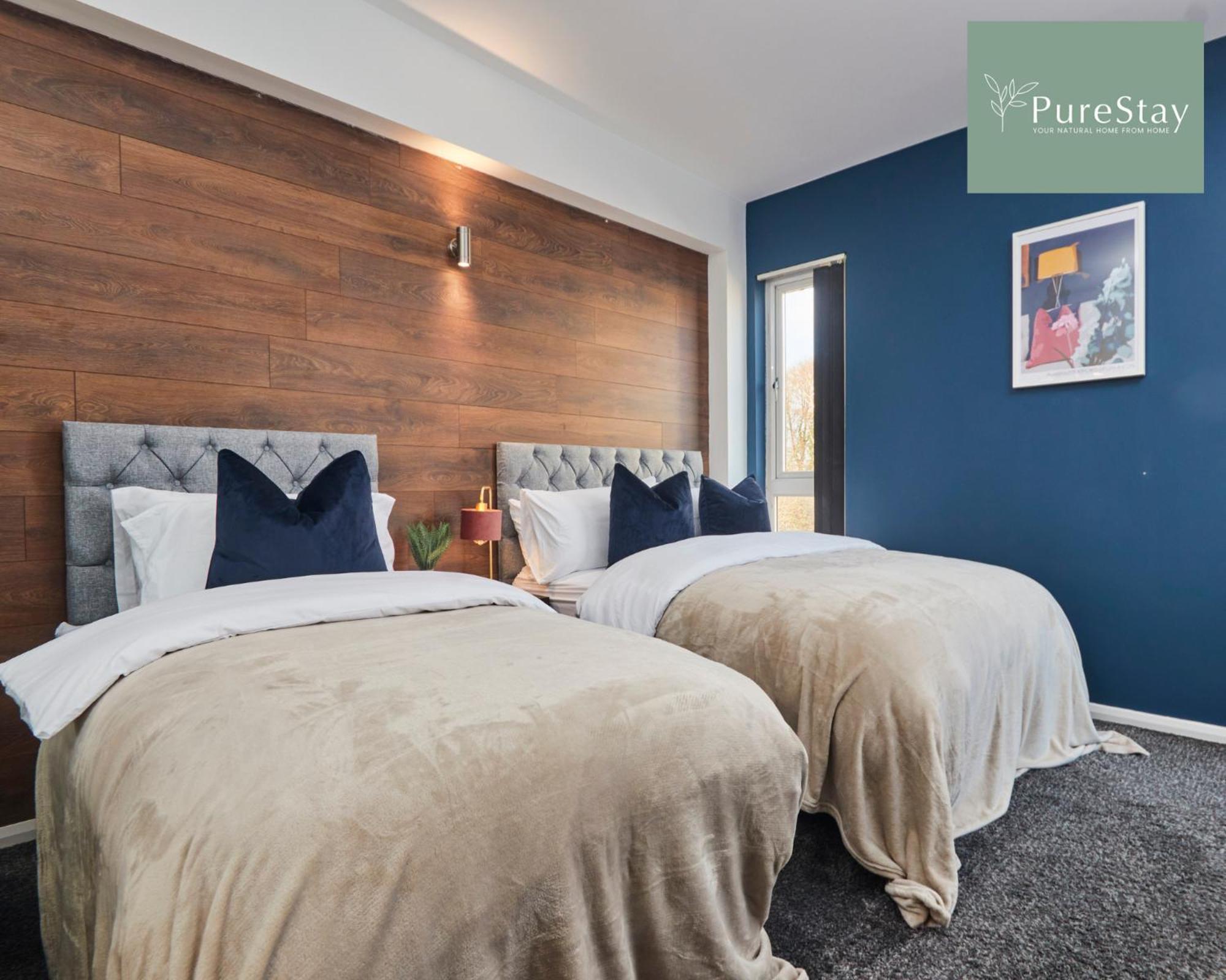 Superb House Manchester Near Etihad With Free Parking Sleeps 8 Luaran gambar