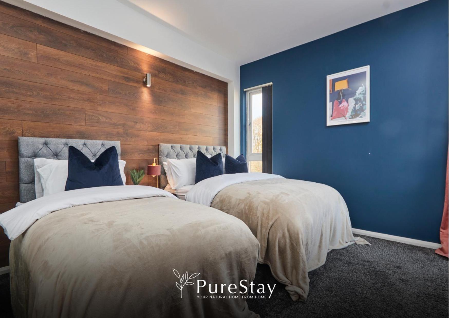 Superb House Manchester Near Etihad With Free Parking Sleeps 8 Luaran gambar